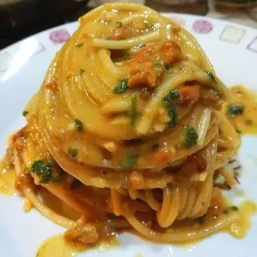 Ricetta Spaghetti con i ricci di ninoilpastaro