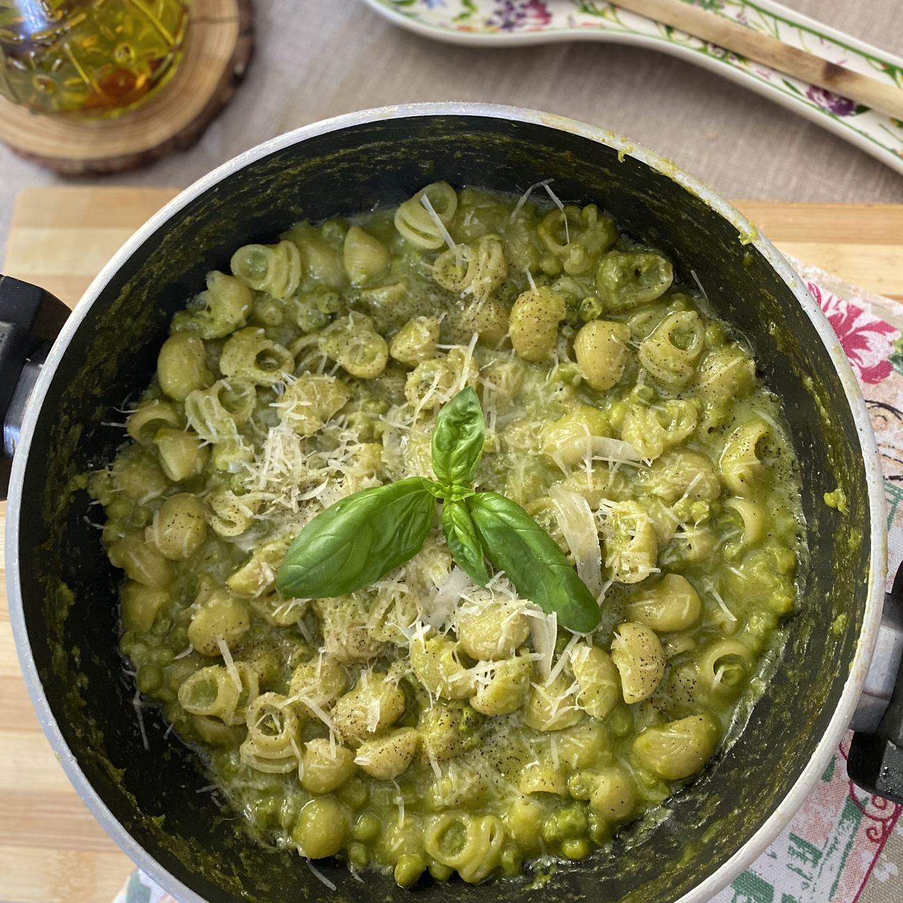 Pasta e Piselli Cremosa 💚