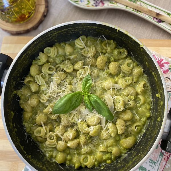 Pasta e Piselli Cremosa 💚 Al.Ta Cucina andreanimimma