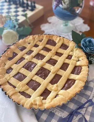 Ricetta Crostata alla Nutella  🫶🏼✨🤎 di andreanimimma