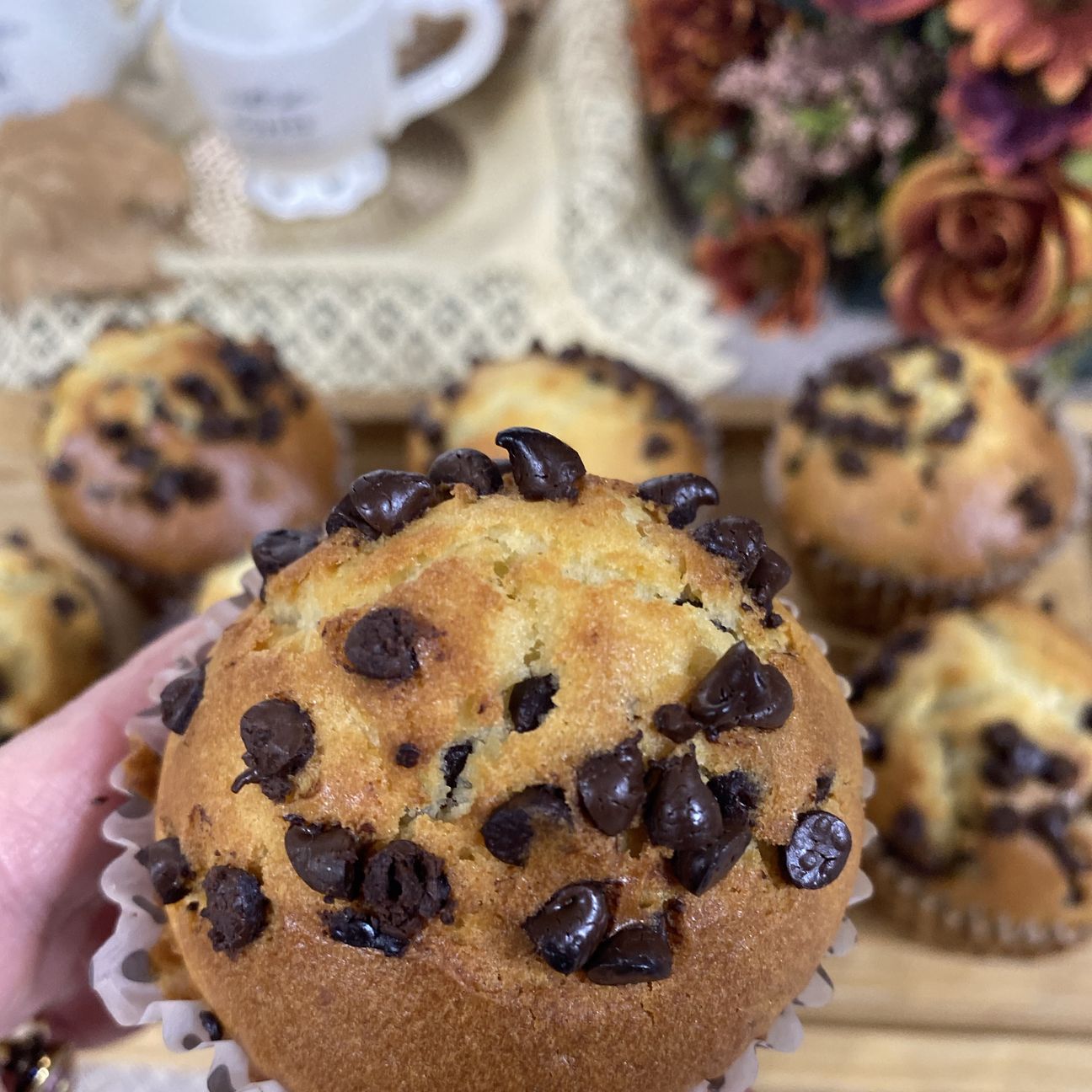 MUFFINS con Gocce di Cioccolato 🧁🍫