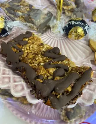 Ricetta Barrette di frutta secca e cioccolato 🥜🍫🌱 di andreanimimma