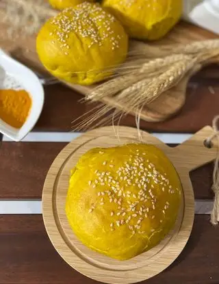 Ricetta Burger Buns alla Curcuma 🍔💛 di andreanimimma