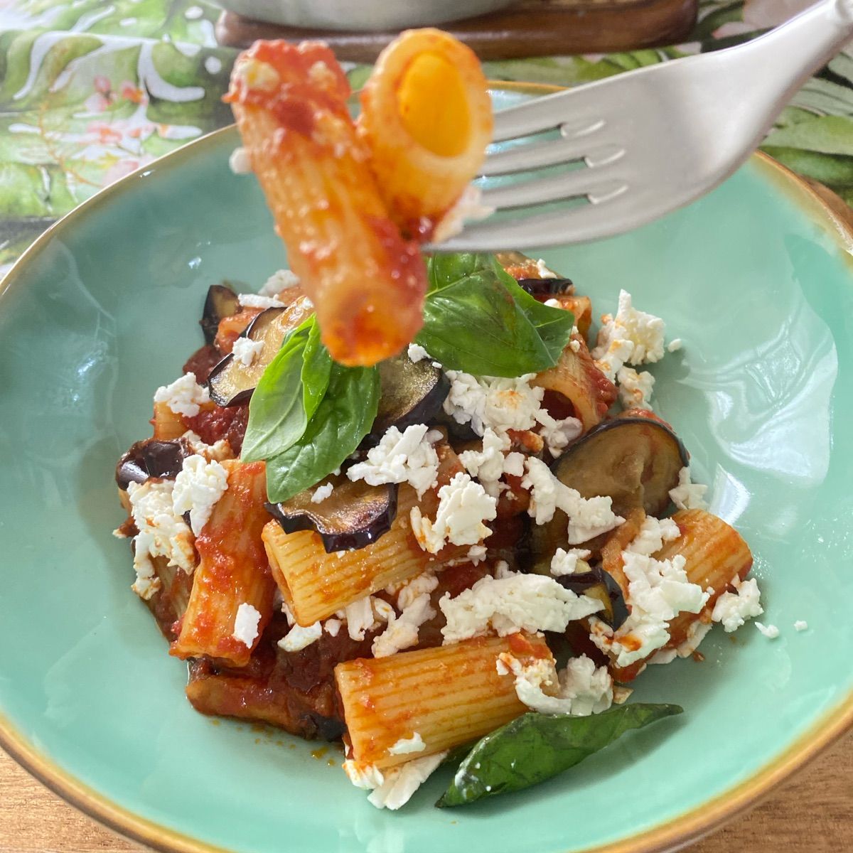 Pasta alla Norma 🍆🍅🍃