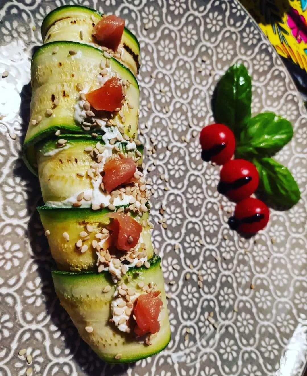 Involtini di zucchine e bresaola