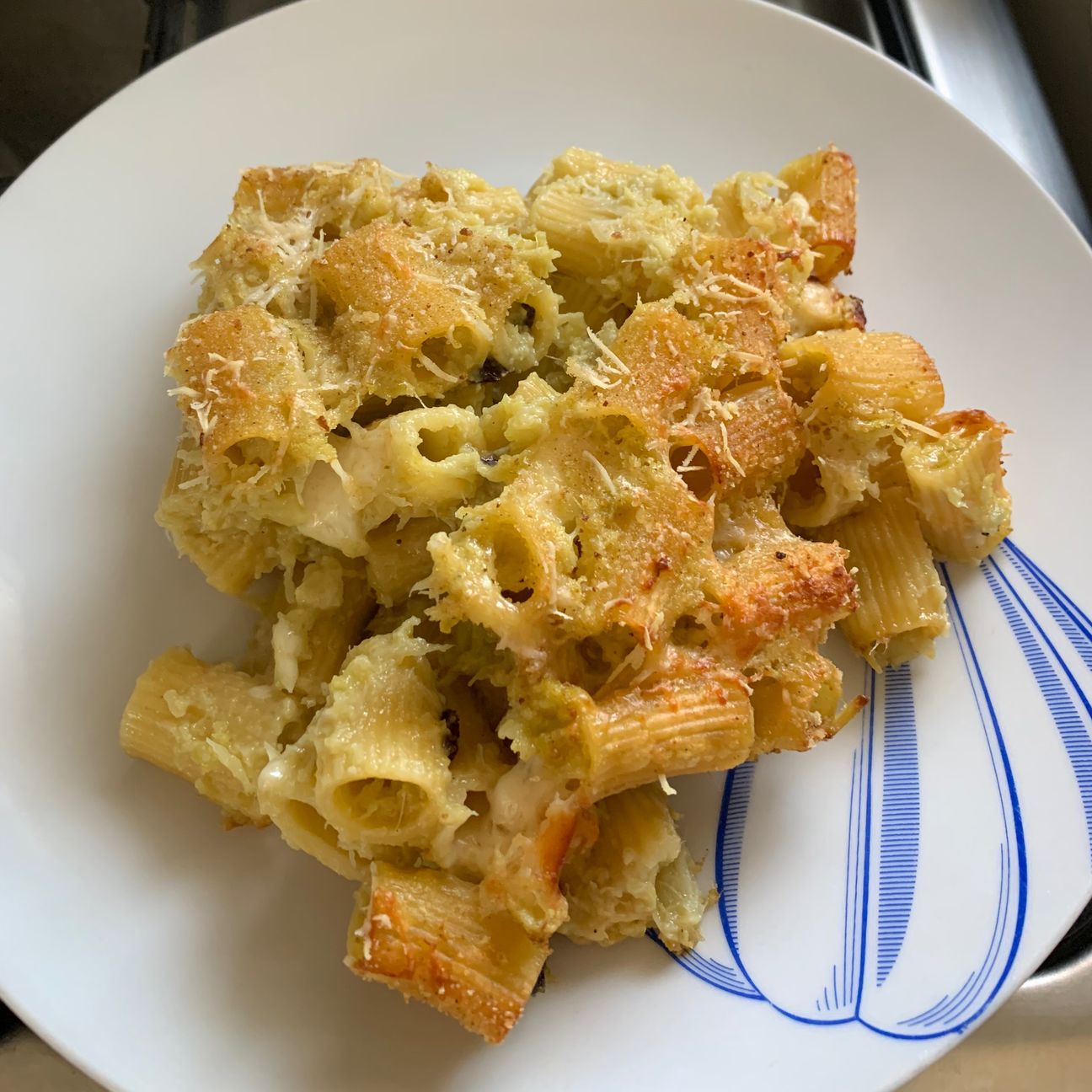 Mezze maniche gratinate