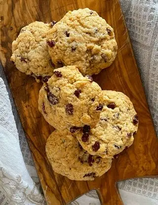 Ricetta Cookies con uvetta di atavolaconsara