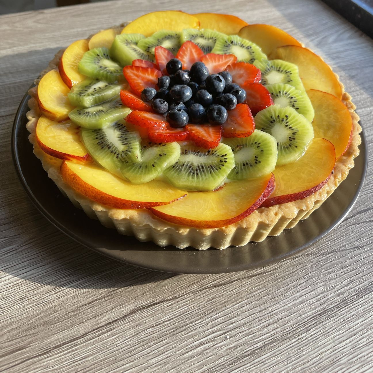 Crostata di frutta senza burro