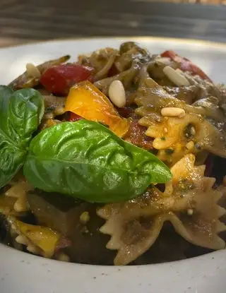 Ricetta FARFALLE ESTIVE VERDURE E PESTO di chiara_healthytales