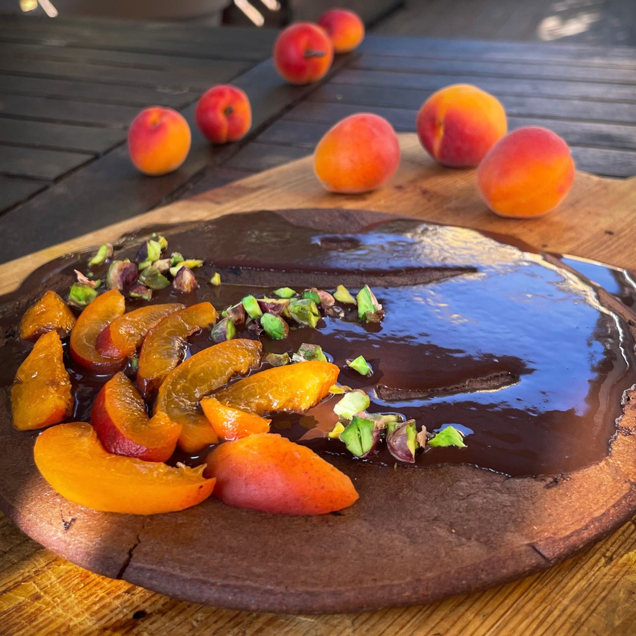PIADACAKE ALBICOCCHE E CIOCCOLATO