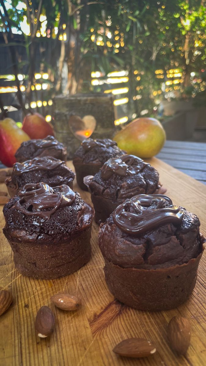 MUFFIN CIOCCOLATO E PERE