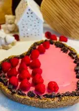 Ricetta 💖CHEESECAKE (senza cheese) di SAN VALENTINO💖