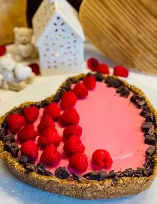 Ricetta 💖CHEESECAKE (senza cheese) di SAN VALENTINO💖 di chiara_healthytales