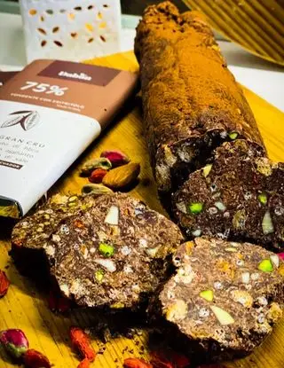 Ricetta SALAME AL CIOCCOLATO 🍫 di chiara_healthytales
