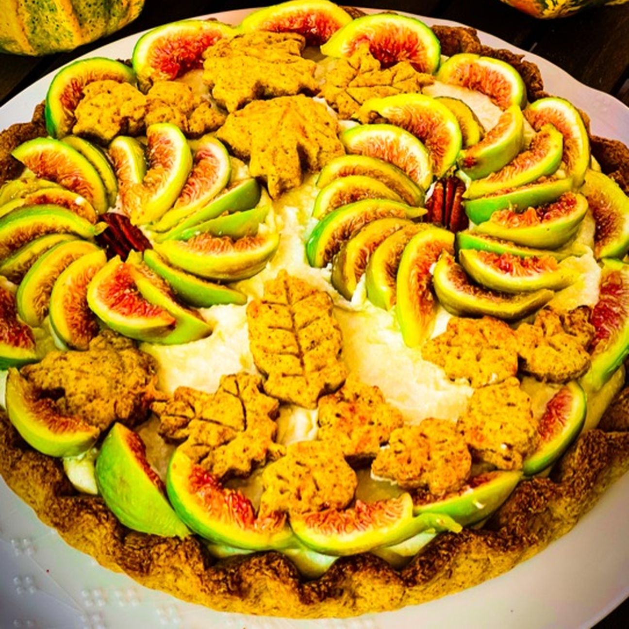 CROSTATA RICOTTA E FICHI💚