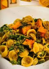 Ricetta ORECCHIETTE ALLE CIME DI RAPA🌿E ZUCCA🧡