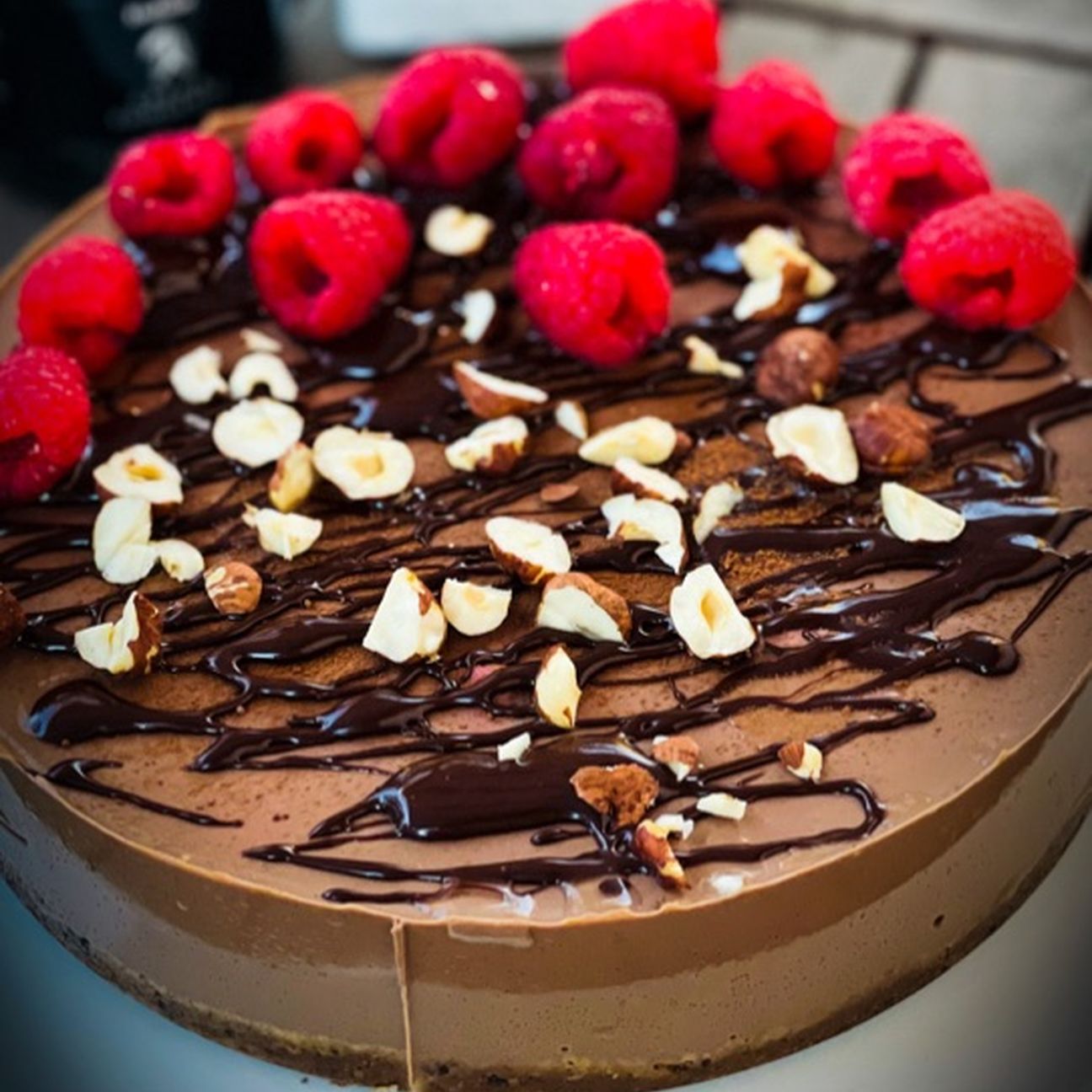 ⭐️CHEESECAKE AL CIOCCOLATO E LAMPONI