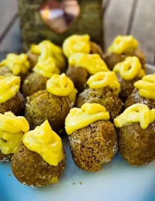 Ricetta FRITTELLE ALLA CREMA💛 di chiara_healthytales