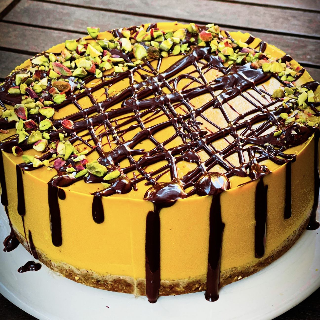 CHEESECAKE ALLA ZUCCA E FRUTTA SECCA