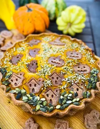 Ricetta 🎃TORTA SALATA DI ZUCCA E CECI PROFUMATA AL ROSMARINO di chiara_healthytales