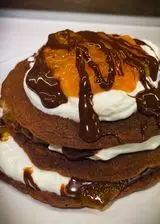 Ricetta PANCAKES AL CIOCCOLATO 🍫 e CACHI