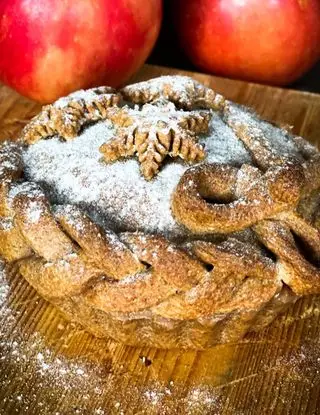Ricetta 🍏CROSTATINA STRUDEL #NataleAltaCucina di chiara_healthytales