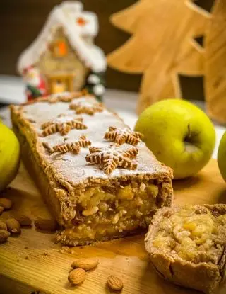 Ricetta STRUDEL INNEVATO #NataleAltaCucina di chiara_healthytales