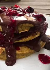 Ricetta DOUBLE CHOCOLATE  PANCAKES