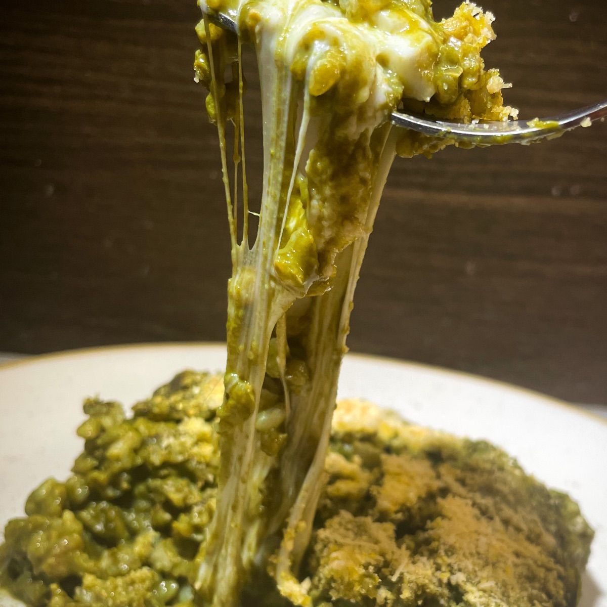 RISO AL FORNO …FILANTE AGLI SPINACI
