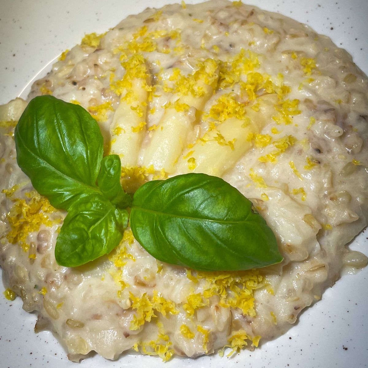 RISOTTO CREMOSO ASPARAGI E LIMONE