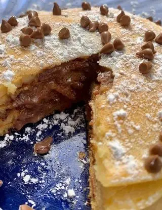 Ricetta Pancake con cuore di uovo Kinder e ricotta di jana8