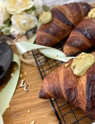 Ricetta Croissant al pistacchio di lia.e.chia