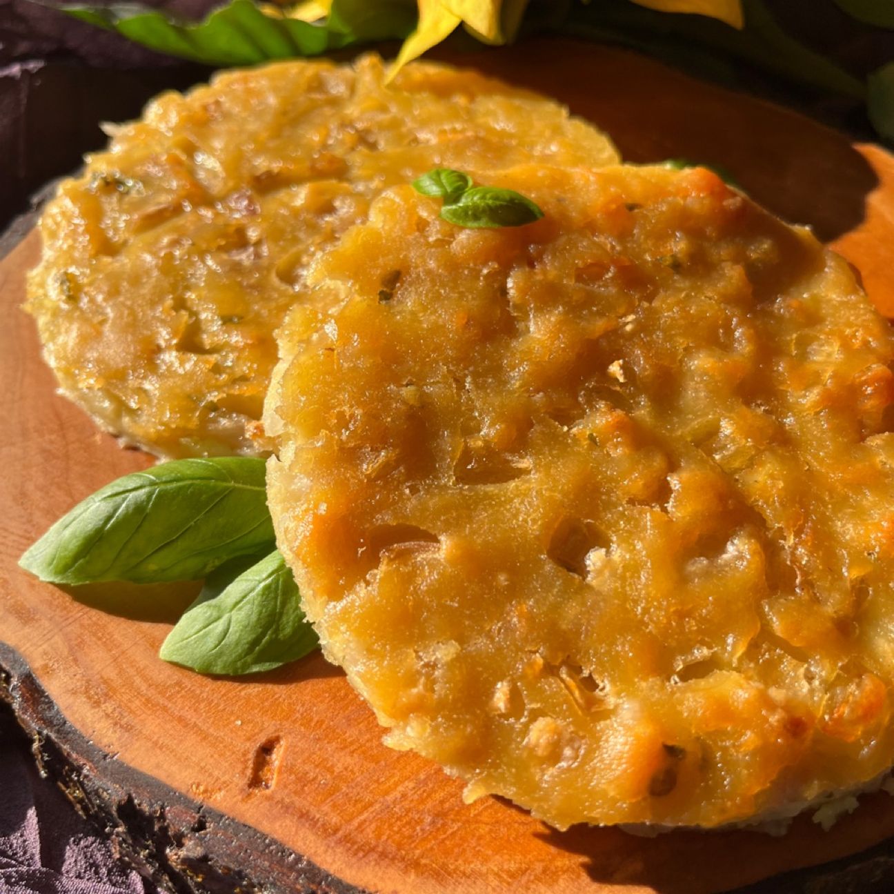 Focaccia alle cipolle.