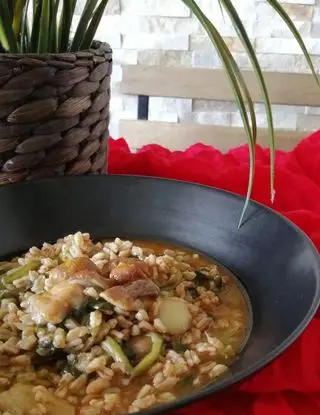 Ricetta Zuppa di farro con porcini e bietole. di lia.e.chia