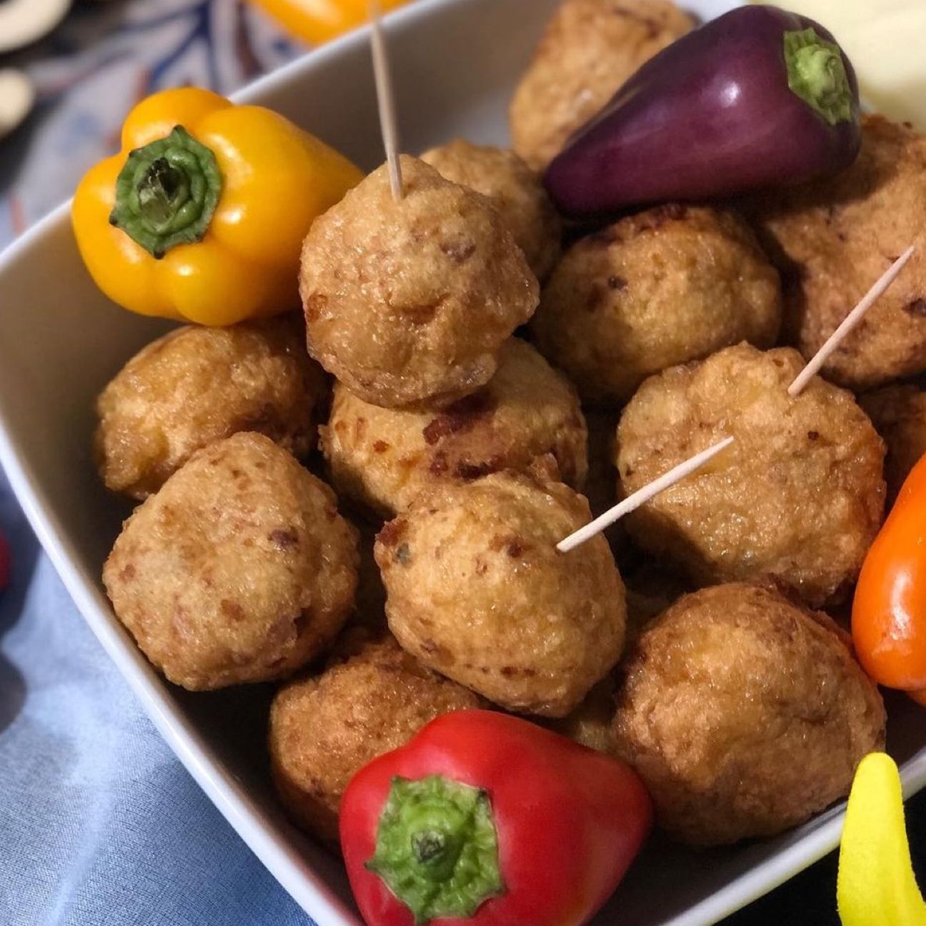 Polpette di caciocavallo.