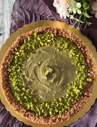 Ricetta Cheesecake cannolo e crema di pistacchio. di lia.e.chia