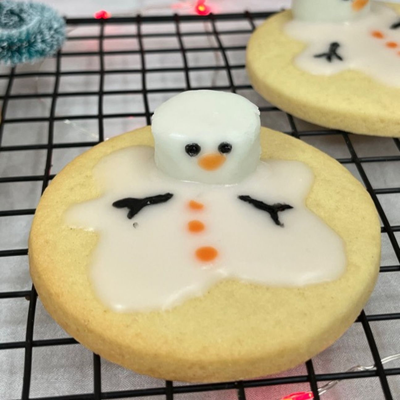 biscotti pupazzo di neve