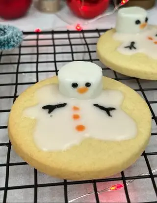 Ricetta biscotti pupazzo di neve di lia.e.chia