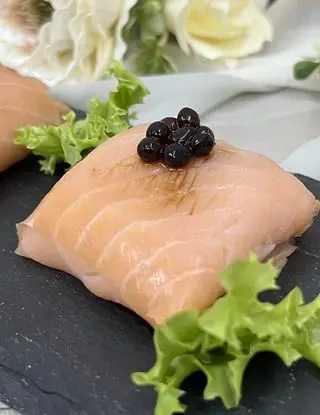 Ricetta Fagottini di salmone con mousse di tonno di lia.e.chia