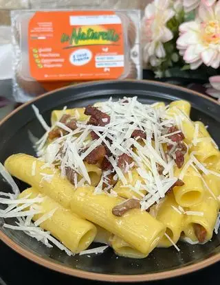 Ricetta Rigatoni alla carbonara di lia.e.chia