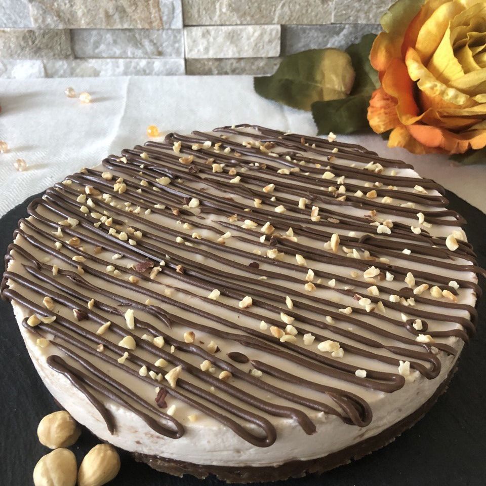 Cheesecake alle nocciole