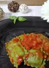 Ricetta Ravioli alle verdure con sugo vegetariano