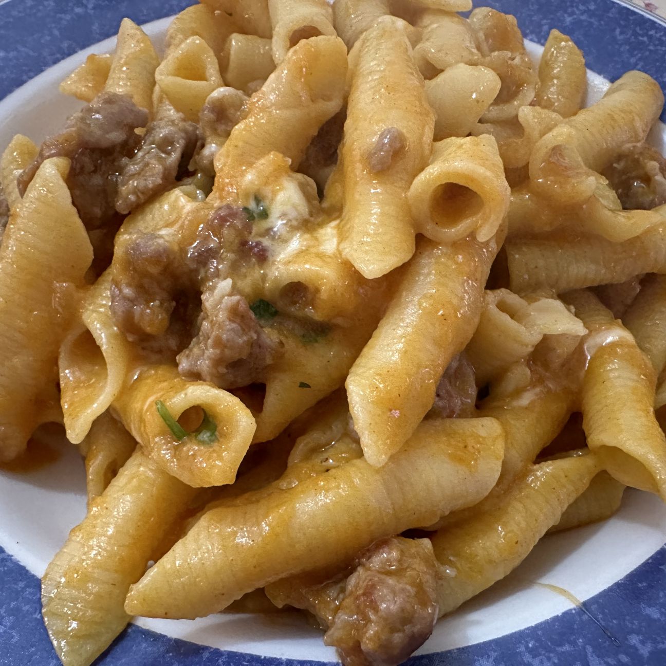 Garganelli profumo d’autunno