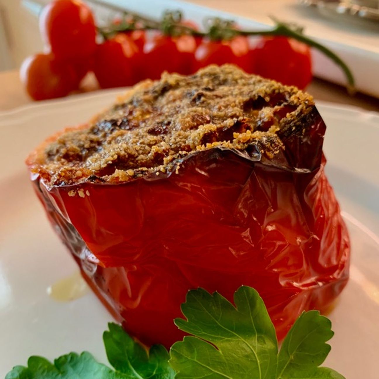 Peperoni ripieni di carne