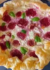 Ricetta Torta salata fichi e caprino