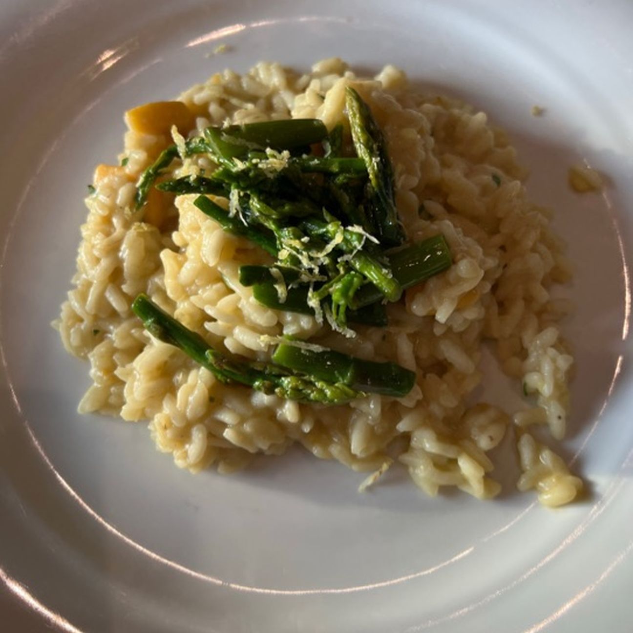 Risotto asparagi e limone