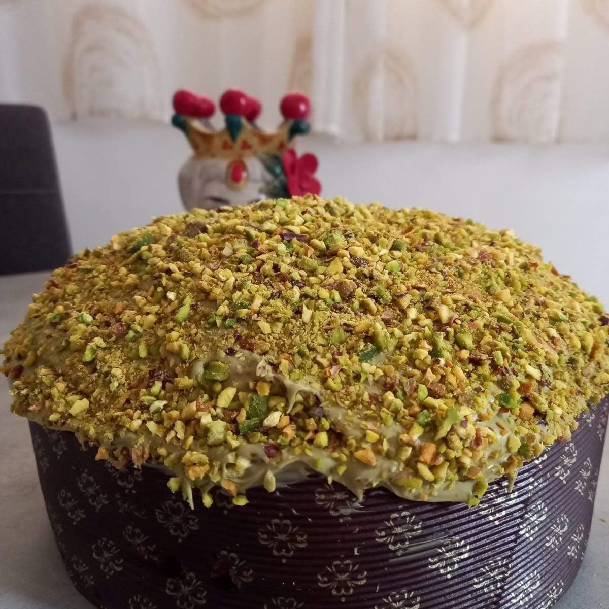 Panettone al pistacchio