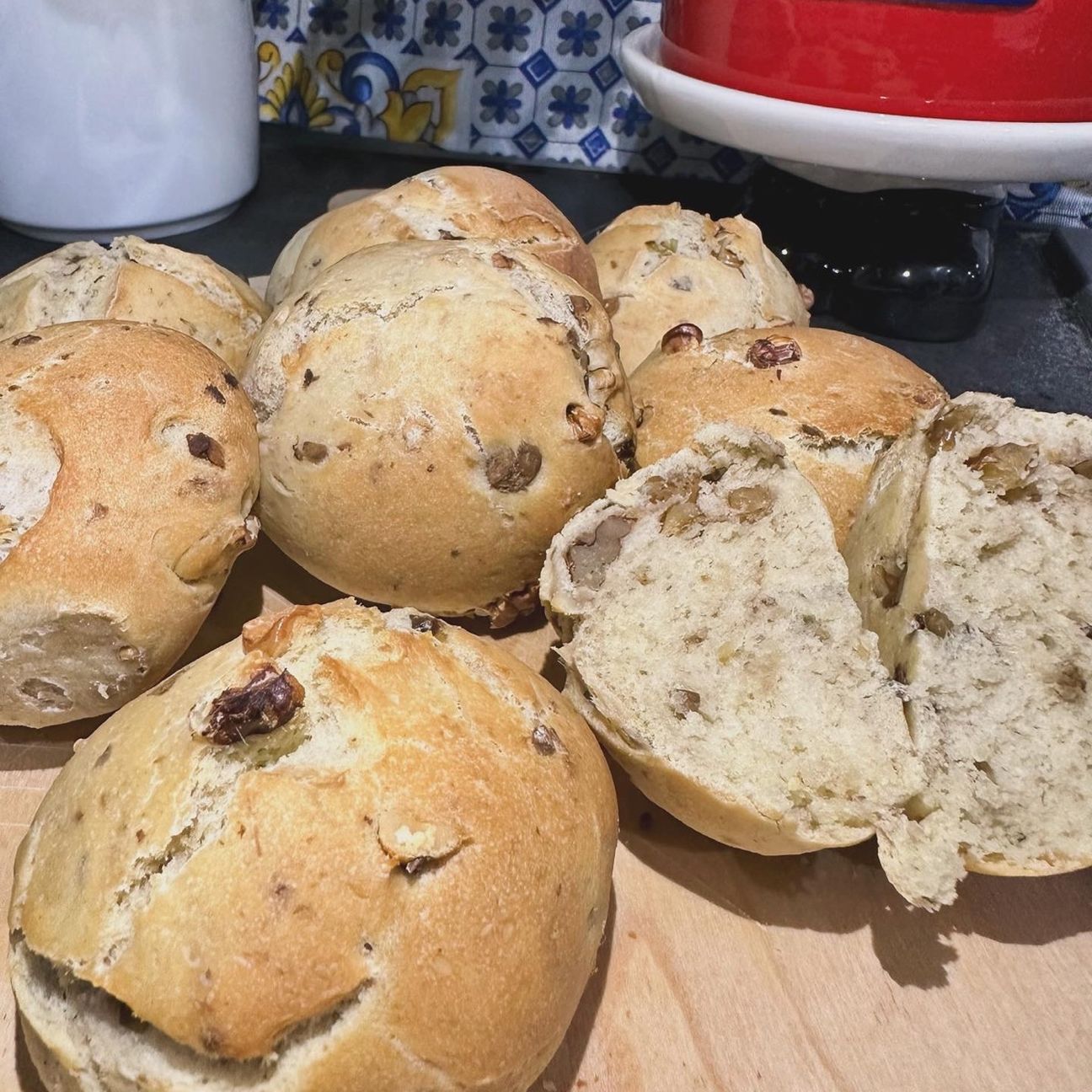 Bocconcini noci e olive!