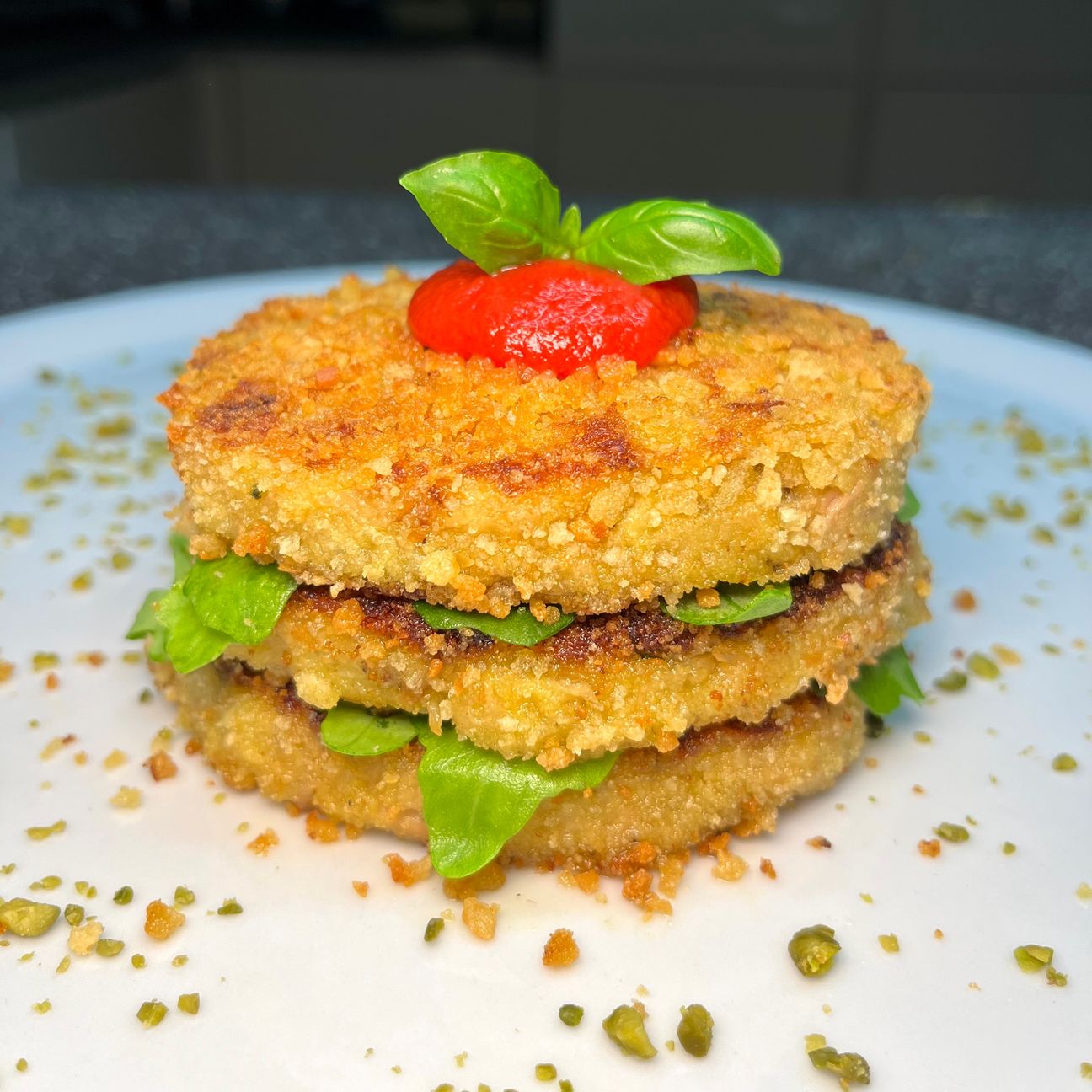 Burger melanzane e tonno 🤩