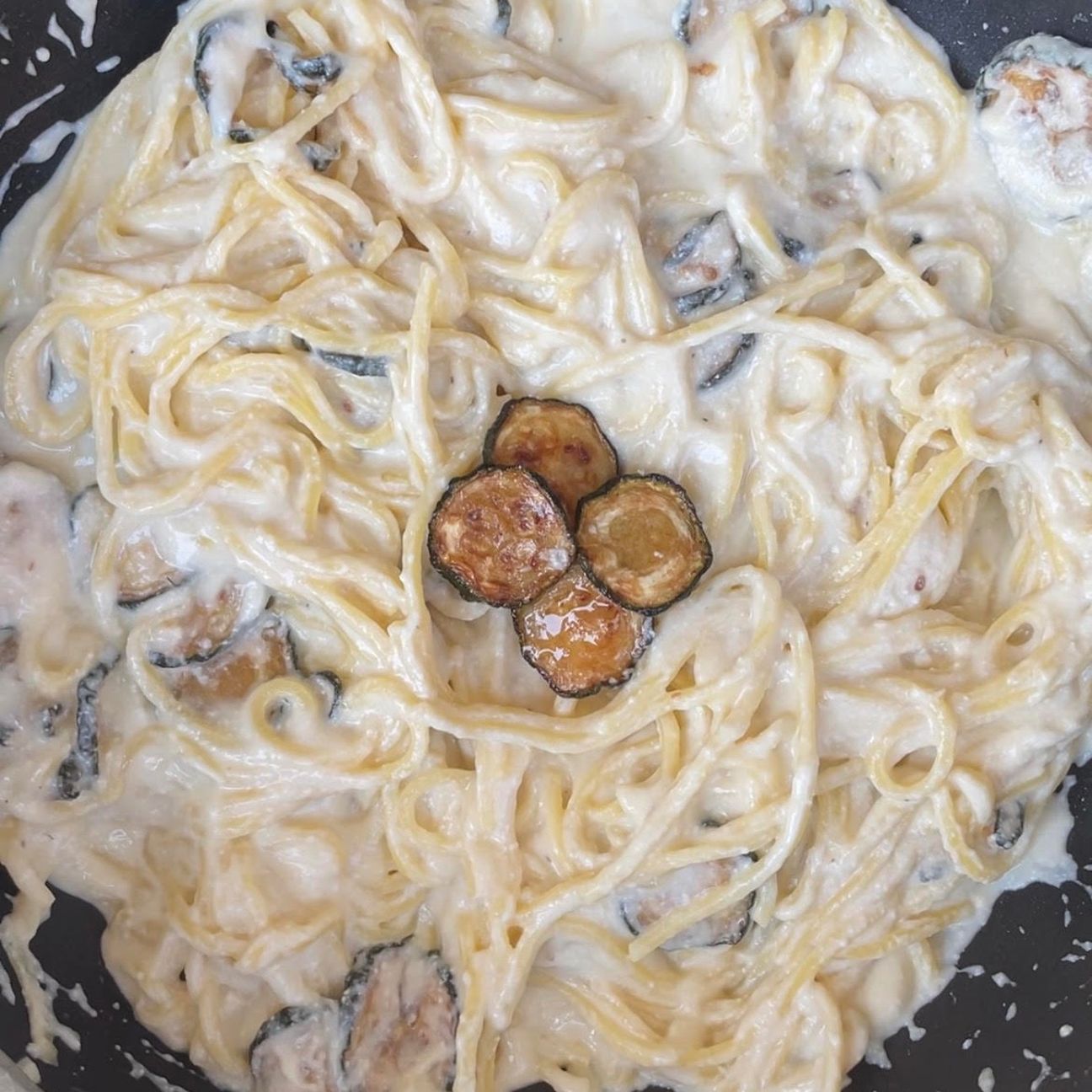 Pasta con ricotta e zucchine